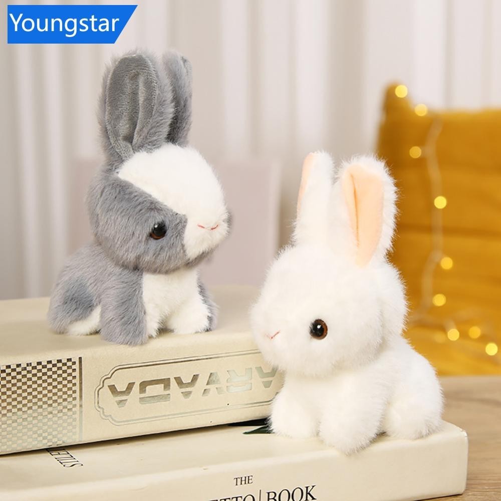 [ForeverYoung] ของเล่นตุ๊กตากระต่ายหูยาว 14 ซม. R7U9