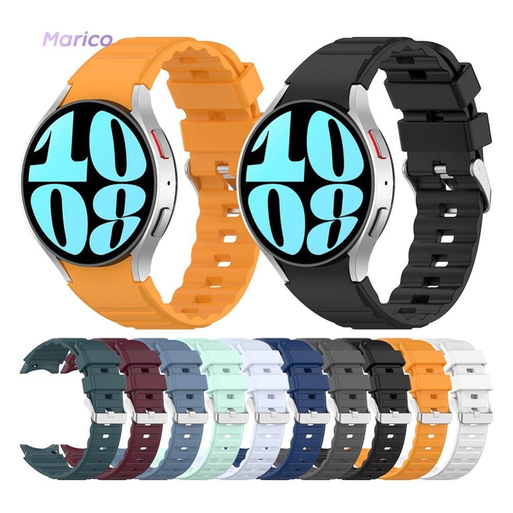 สายนาฬิกาข้อมือสมาร์ทวอทช์ 20 มม. ปรับได้ สําหรับ Samsung Galaxy Watch 4 5 6 [Marico.th]