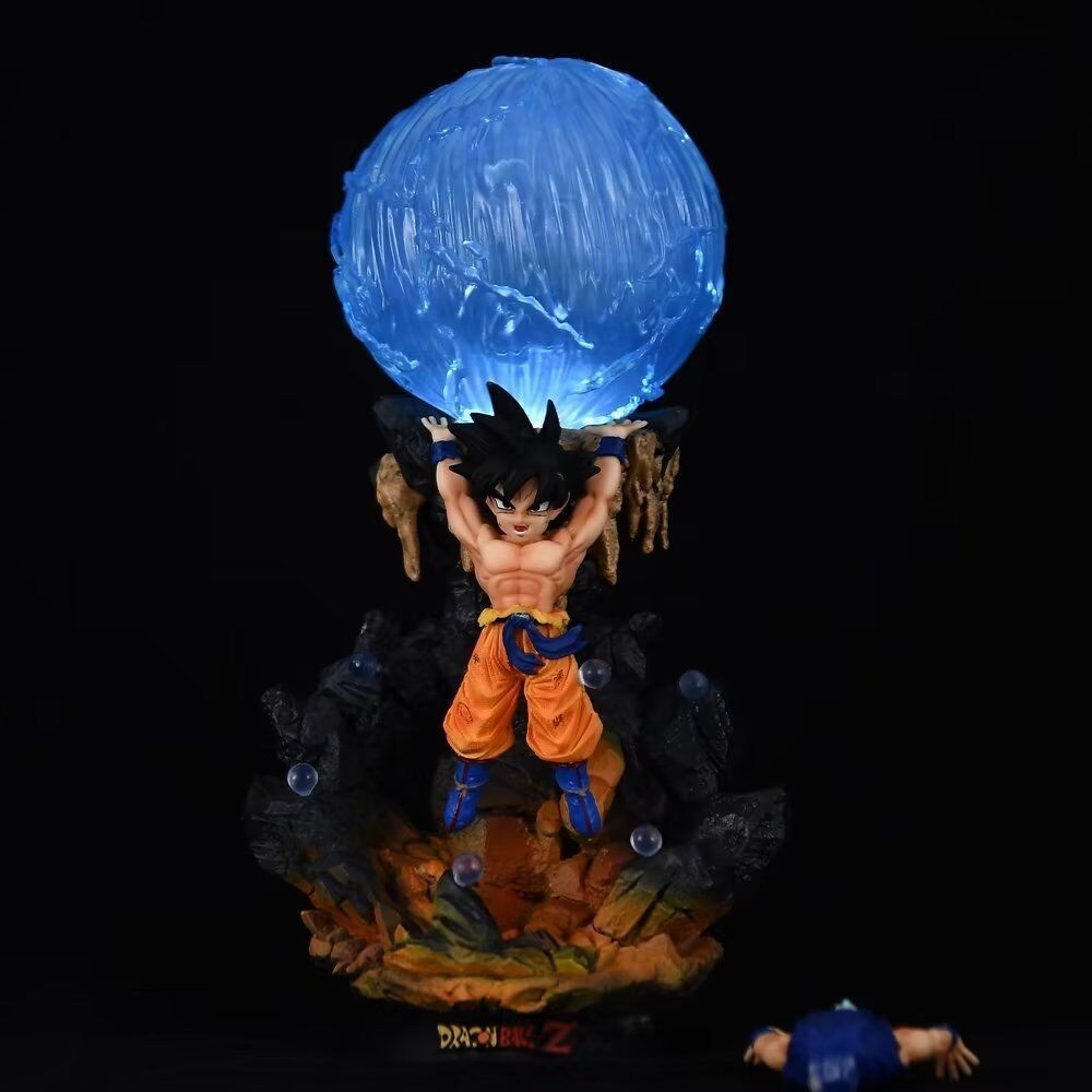 รูปปั้น Dragon Ball Super GK Big Trick Go Son Goku แบบเรืองแสง