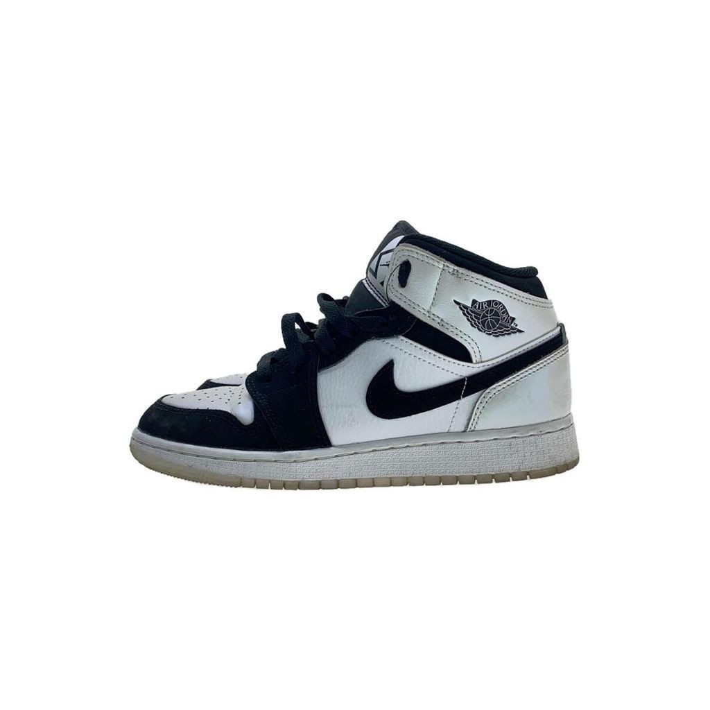 Nike รองเท้าผ้าใบ Air Jordan 1 2 3 High Cut mid gs สีดํา ส่งตรงจากญี่ปุ่น มือสอง
