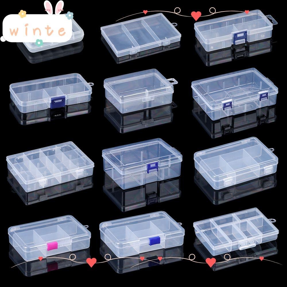 Winte กล่องเก็บยา แบบพลาสติก 12 รูปแบบ