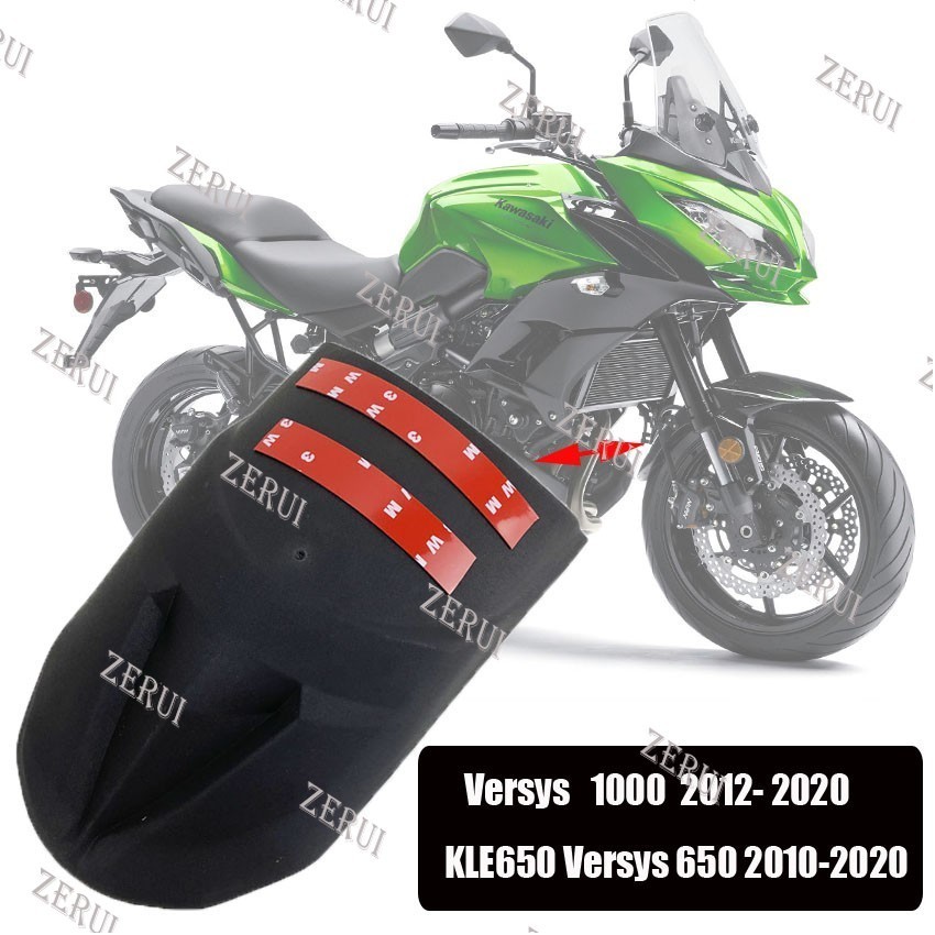 Zr บังโคลนหน้า และหลัง สําหรับรถจักรยานยนต์ Kawasaki KLE650 VERSYS 650 1000 VERSYS650 VERSYS1000