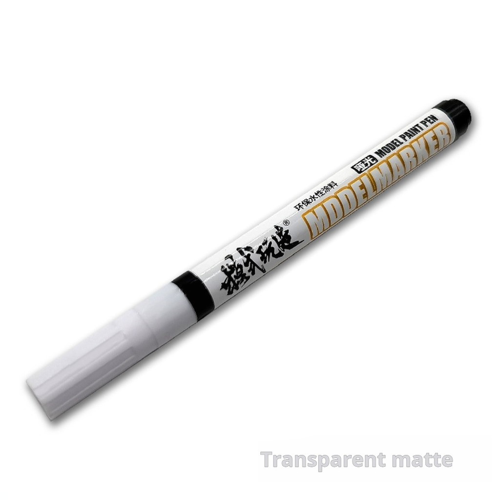 Ms047 Matte Glossy สี Top Coat Marker ลบปากกาสําหรับ Gundam Gunpla Mecha ตุ๊กตา DIY ภาพวาดทหารถังเครื่องบินชุดเครื่องมือน้ํา Matte Marker 3 มม.