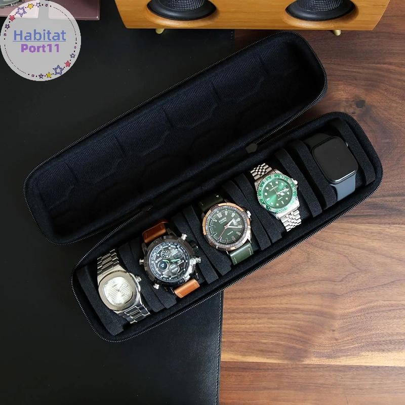 HabitatPort กล่องนาฬิกาสําหรับชายหรือผู้หญิงนาฬิกาแบบพกพานาฬิกาสําหรับนาฬิกาข้อมือและสมาร์ทนาฬิกา th