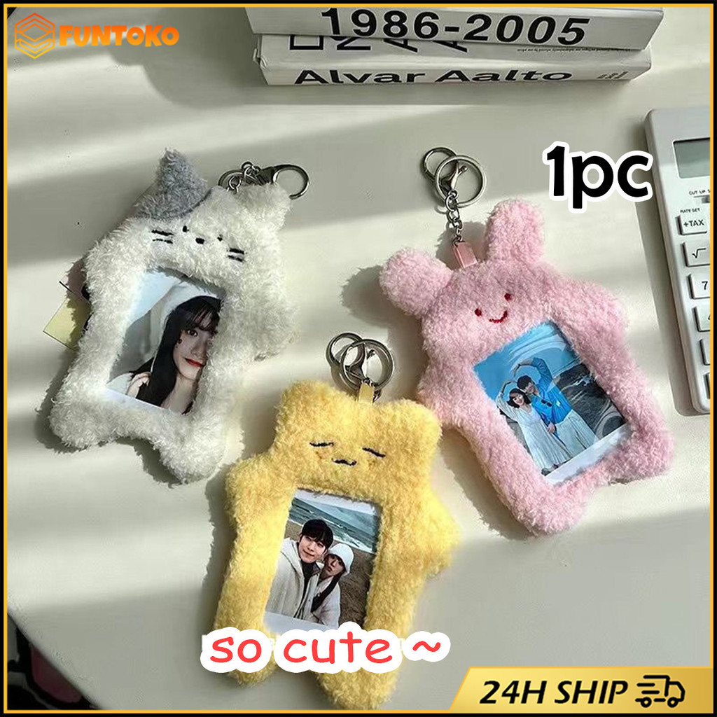 สินค้ามีคุณภาพ  card holder ที่ใส่โฟโต้การ์ดKuromi พร้อมวงพวงกุญแจ เฟรมการ์ด ลายการ์ตูน