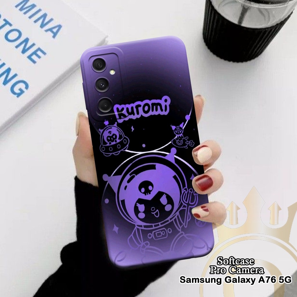 Softcase Samsung Galaxy A76 5G - ORORA - Casing Samsung Galaxy A76 5G - Motif case Cartoon - Samsung