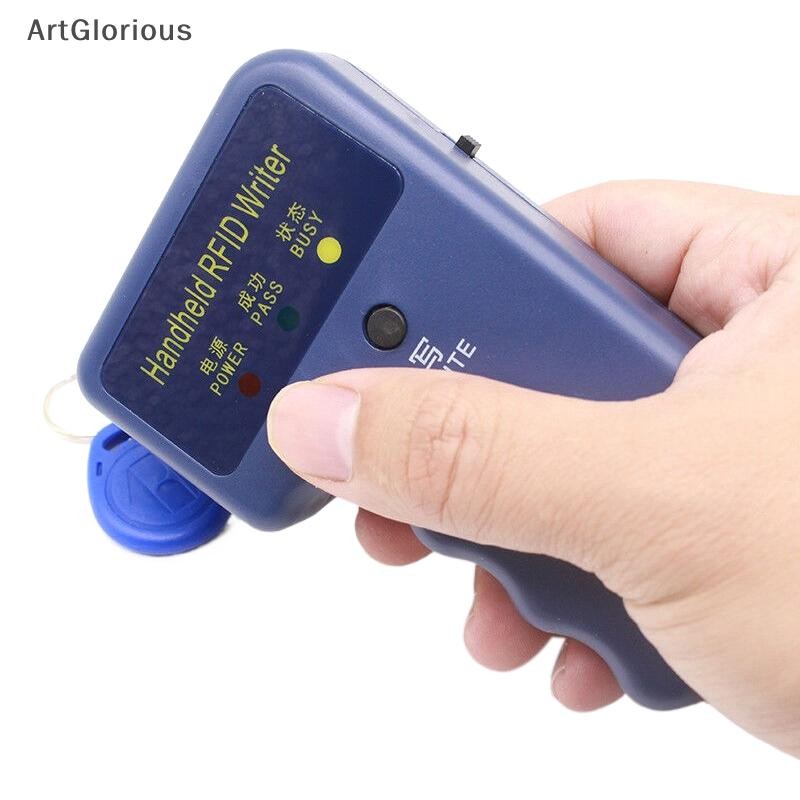 Art 125KHz Rfid Card Reader Rfid เครื่องถ่ายเอกสาร Duplicator Key Writer Programmer ID Card Cluster Programmer Writable Key การ์ด Keyfobs N