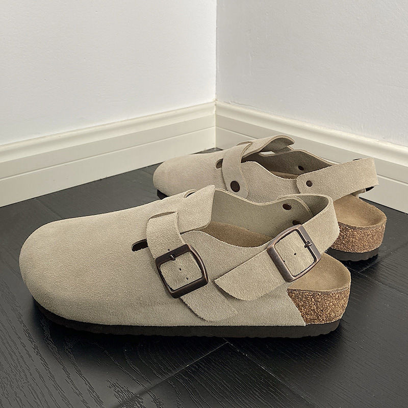 Birken Boston Shoes รองเท้าแตะไม้ก๊อกลําลองสําหรับผู้ชายและผู้หญิง