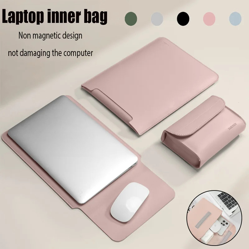 กระเป๋าใส่แล็ปท็อปสำหรับ Macbook Air Pro 13 A2159 A2289 โน้ตบุ๊ก M1 M2 M3 Pro 14 16 นิ้ว Air 13 A2179 A1932 กระเป๋าใส่แล็ปท็อป