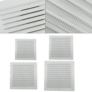 QUIXORO ฝาครอบระบายอากาศ, ไอเสีย Outlet ความร้อน Cooling Vents แผ่น Air Vent Grille, 200*300 มม./200*400 มม.ระบบ Air ฝาครอบหน้าจออลูมิเนียมอัลลอยด์แมลงหน้าจอ