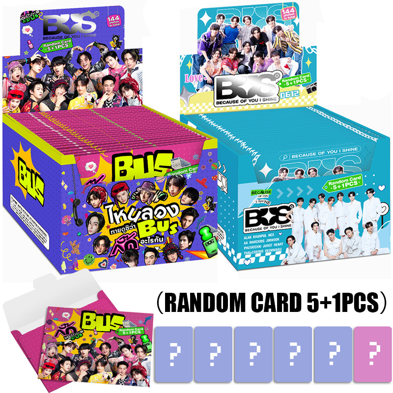 Photocard BUS No-Status Status gelboys การ์ดกระเป๋าตาบอด (RANDOM Card 5+1PCS) LOMO Card BUS เพราะคุณ