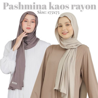 PASHMINA KAOS RAYON//PASHMINA TURKI SHWAL//HIJAB PASHMINA KAOS RAYON SUPER