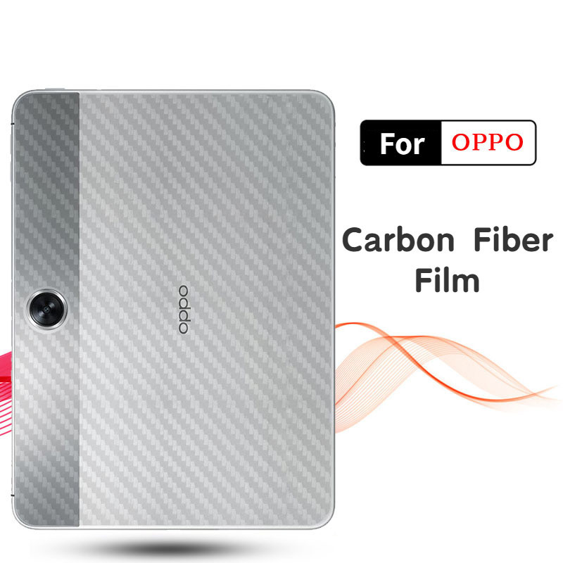 ฟิล์มสติกเกอร์คาร์บอนไฟเบอร์ กันรอยหน้าจอ ด้านหลัง สําหรับ OPPO Pad Neo 2024 11.4 นิ้ว OPD2302 OPD2303 Air2 Air 2022 OPD2102 X21N2