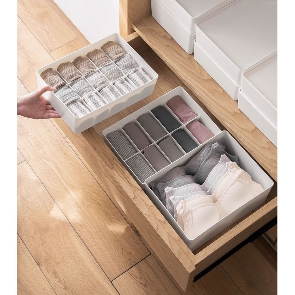Omocha - Underwear storage box : กล่องจัดระเบียบชุดชั้นใน กล่องเก็บกางเกงชั้นใน