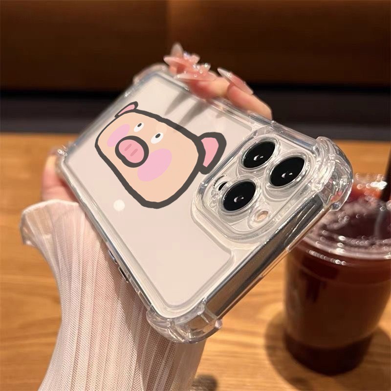 SAMSUNG หมูเคสโทรศัพท์สําหรับSamsung Galaxy A22 F42 A23 A22e A24 A25 A30 A20 M10s A31 A32 A33 A34 A4