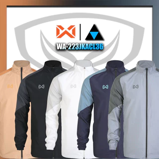 ลดแล้วลดอีก30% เสื้อ WARRIX รุ่น WOVEN รหัส WA-223JKACL36 วาริกซ์ เสื้อวอร์มแจ็คเก็ตแขนยาว แท้100%