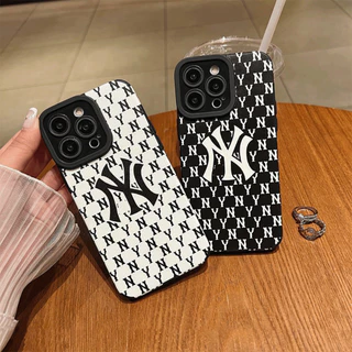 เคสโทรศัพท์มือถือ แบบนิ่ม ลายการ์ตูน NY กันกระแทก สําหรับ iPhone 15 14 13 12 11 Pro Max SE2020 X Xr Xs Max 8 7 Plus Case