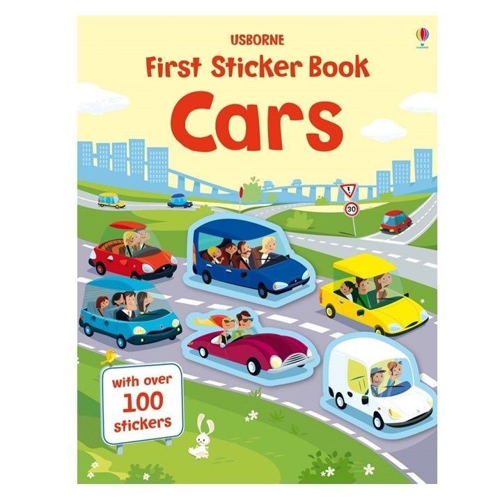 Usborne First Sticker Book Cars