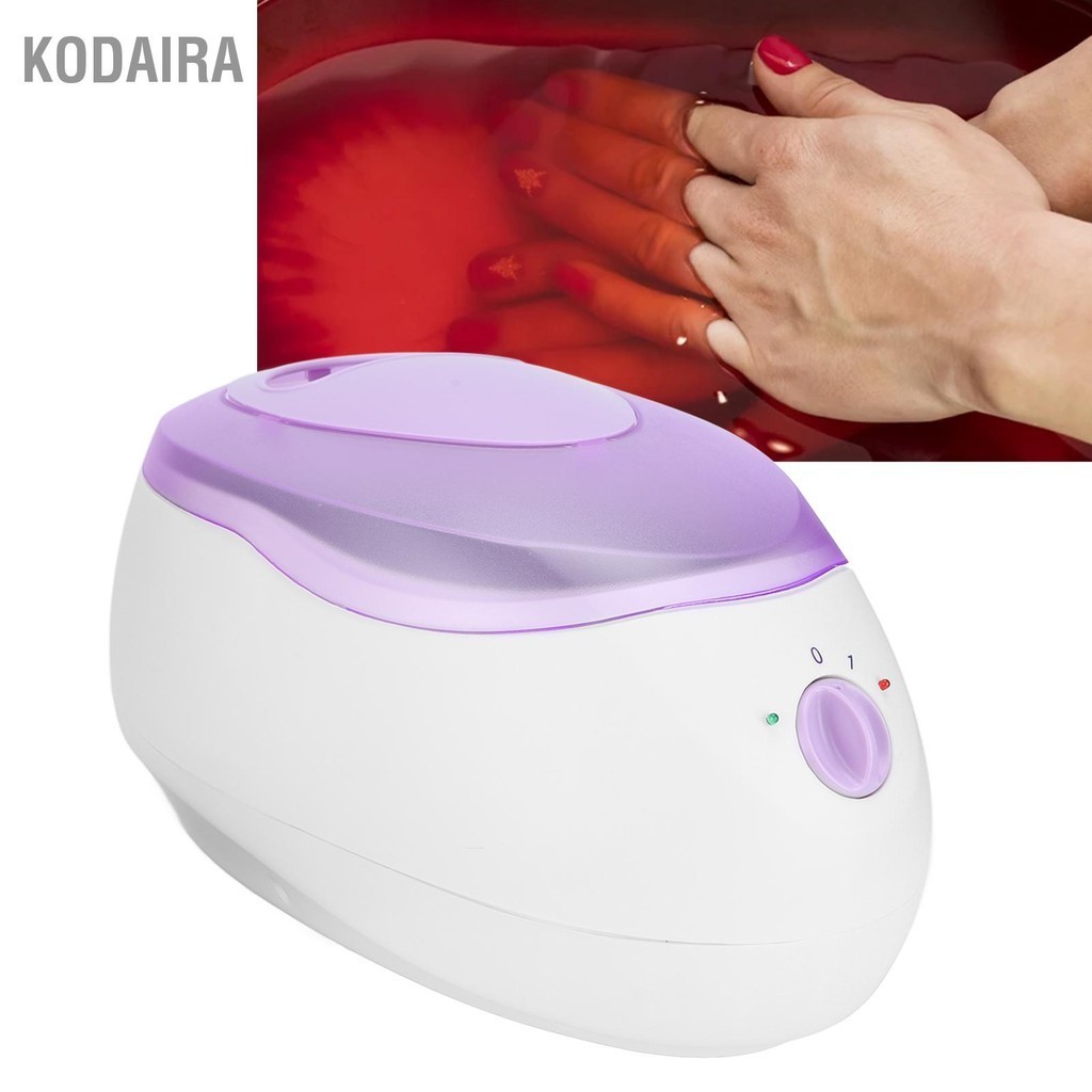 KODAIRA เครื่องขี้ผึ้งพาราฟิน Professional Home Beauty Salon Quick ความร้อนเครื่องอุ่นพาราฟินสำหรับมือฟุต 2.3L