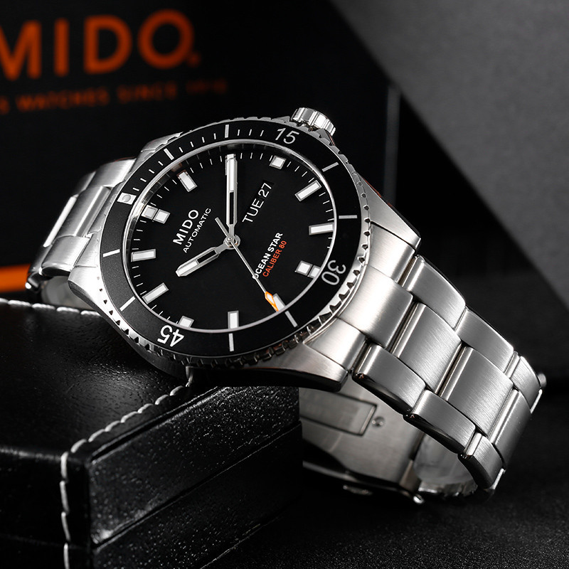 Mido MIDO Navigator Series Long Kinetic Energy Waterproof Sports Men 's Mechanical Watch Swiss ของแท ้ Product