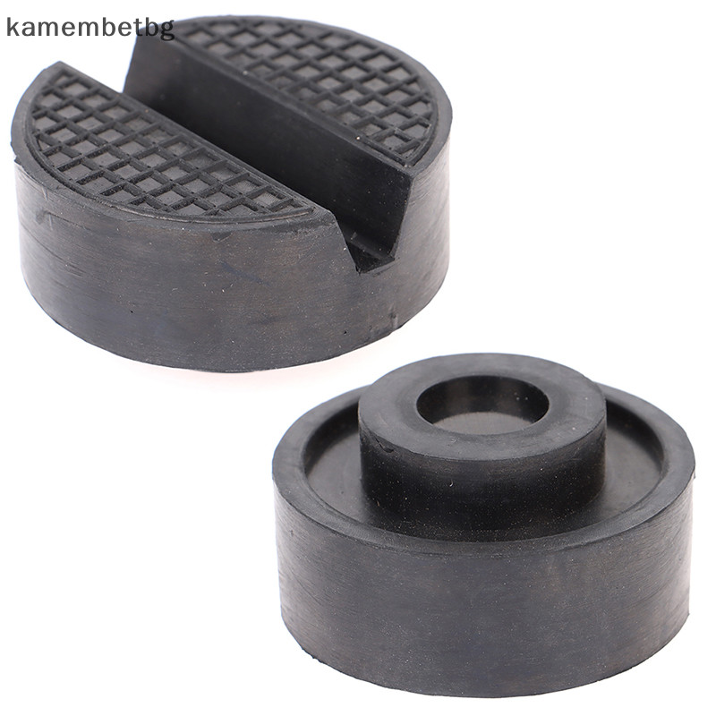 Kamembetbg แผ่นยางรองแม่แรงยกรถยนต์ สีดํา TH