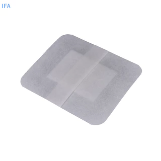 IFA แผ่นพลาสเตอร์ 6*7 cm 10pcs ผ้าก๊อซสำเร็จรูป แผ่นปิดแผลอเนกประสงค์ แผ่นแปะน้ําสลัดไม่ทอแบบใช้แล้วทิ้ง