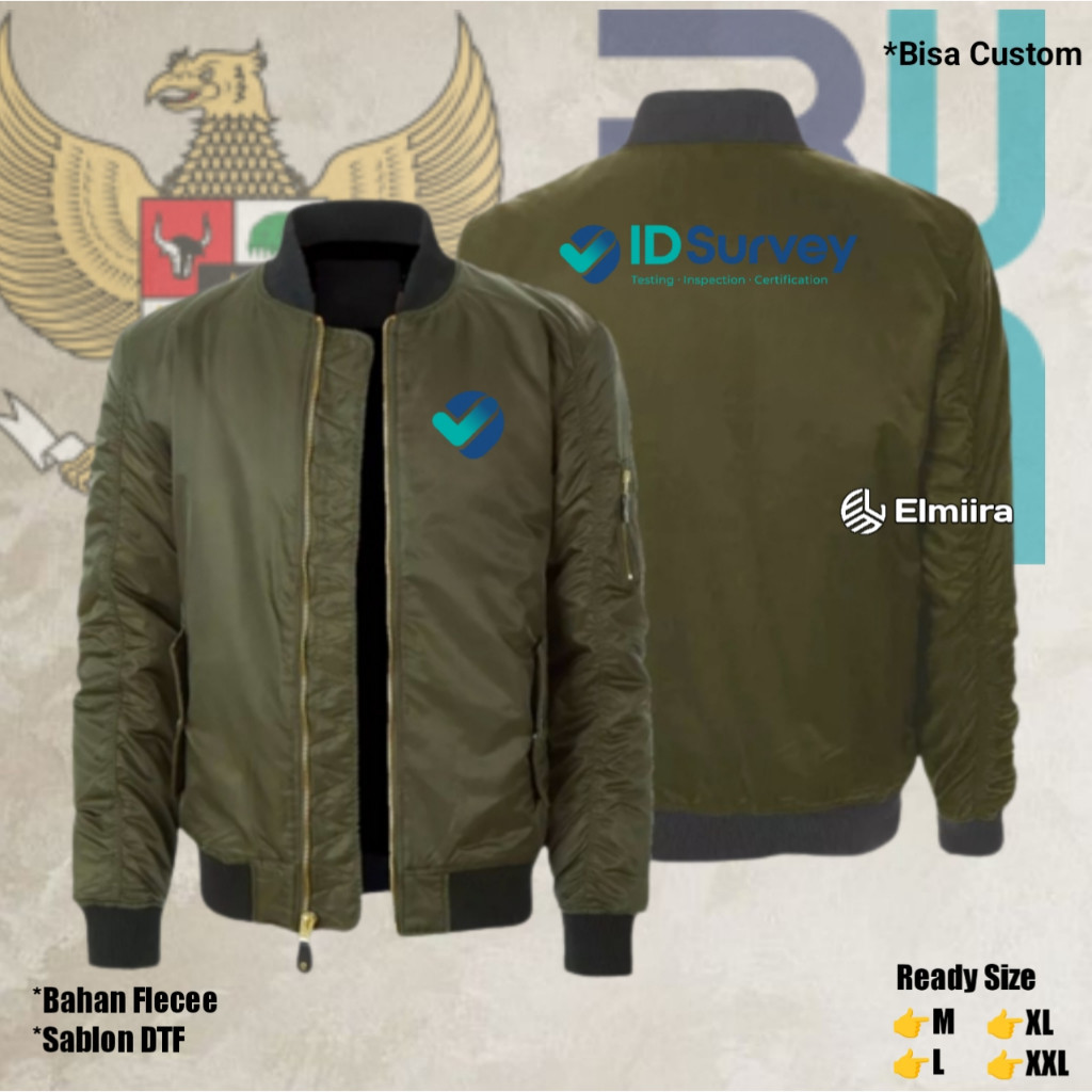ID SURVEY BUMN Jacket Bomber Jacket
