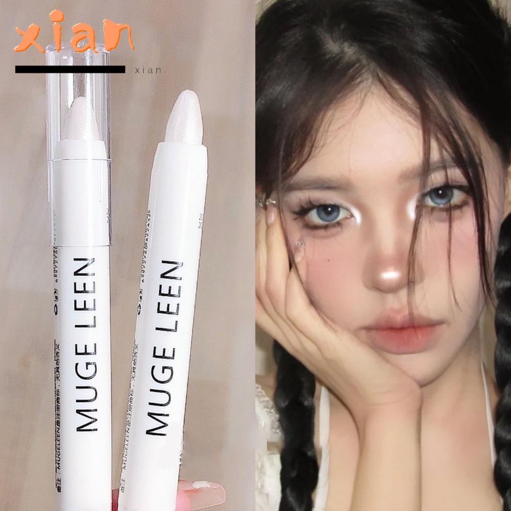 Xianen ไฮไลท์ปากกา, อายแชโดว์กลิตเตอร์ เพิ่มความสว่าง, ไฮไลท์จมูก เนื้อแมตต์ ประกายมุก, ไฮไลท์จมูก สําหรับแต่งหน้า