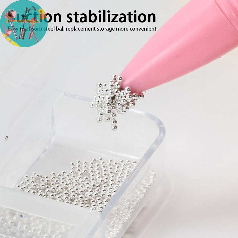 RENBG 1 ชิ้นแม่เหล็ก Strong Effect เล็บ Act ปากกาเหล็กขนาดเล็กเล็บ Act ตกแต่งแม่เหล็ก Stick เครื่องมือสําหรับสตรีความงามเล็บ TH