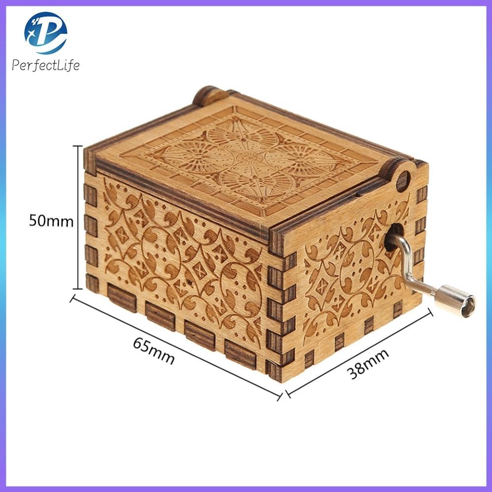 🚚การจัดส่งในประเทศไทย🚚Harry Potter Game of Thrones Star Wars กล่องดนตรีไม้ สไตล์วินเทจ กล่องดนตรีไม้ตั้งโต๊ะ สไตล์เรโทร สําหรับตกแต่งวันเกิด คริสต์มาส - รูปที่ 7