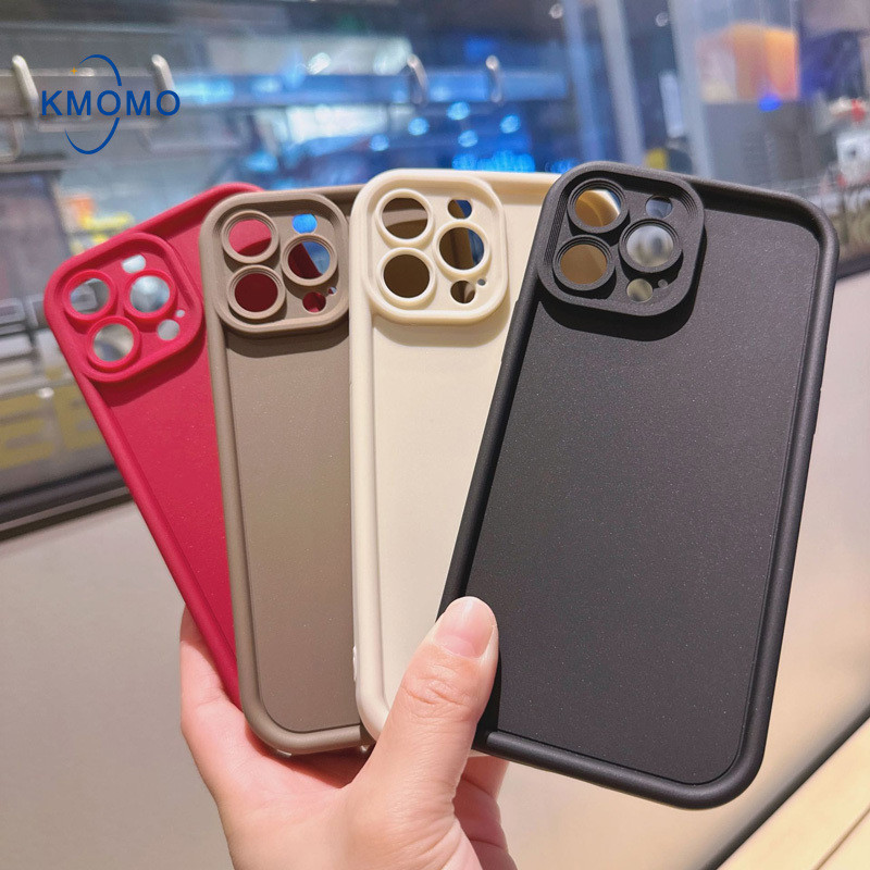 เคสกันกระแทก ซิลิโคนนิ่ม OPPO A60 A78 5G A3x A3 Pro A98 A79 A58 4G A38 A18 A17 A17k A96 A76 A95 A94 A74 A77 A77s A57 A55 A54 A16 A15 A15s A9 2020 A5 A5s A3s A92 A72 A52 เคสมือถือ TPU สีพื้น