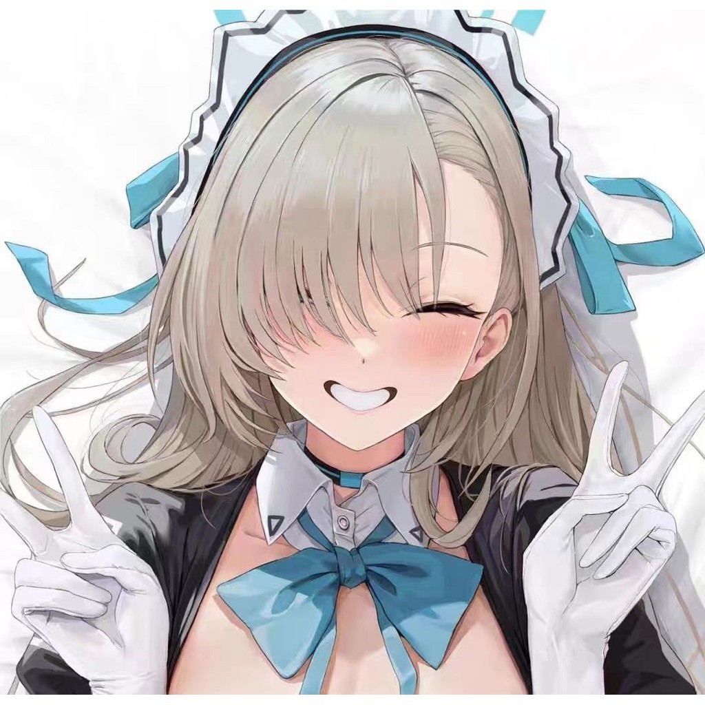 ปลอกหมอน ลายอนิเมะ Asuna and Asuna Blue Archive Dakimakura สําหรับตกแต่งร่างกาย DIY