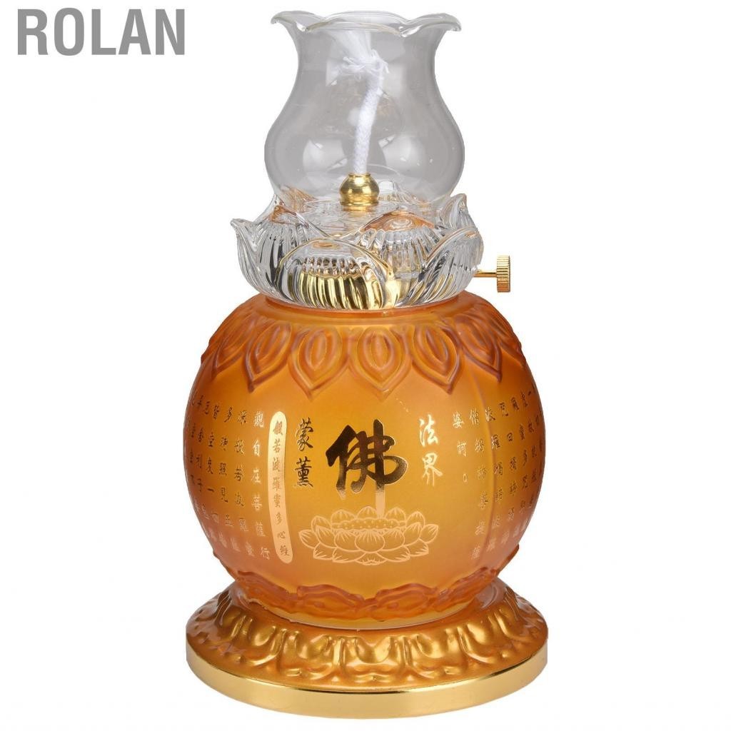Rolan Oil Lamp Avoid Scratching Bottom Kerosene Versatile For Living Room