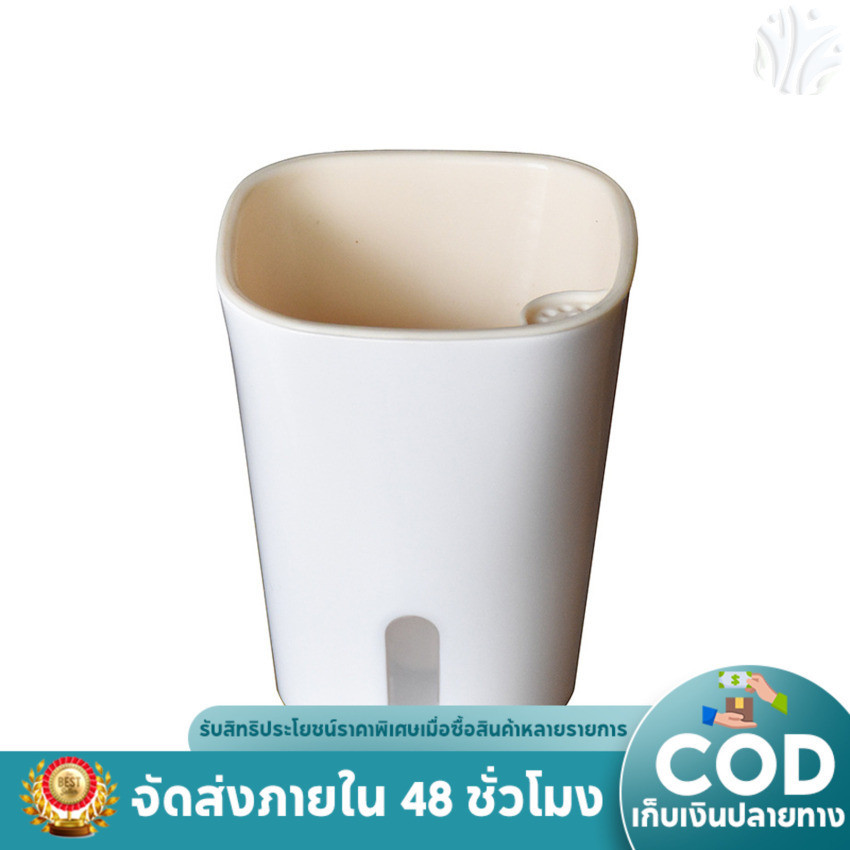 กระถางดอกไม้ไฮโดรโปนิก ดูดซึมน้ําอัตโนมัติ 2 ชั้น สําหรับคนขี้เกียจ