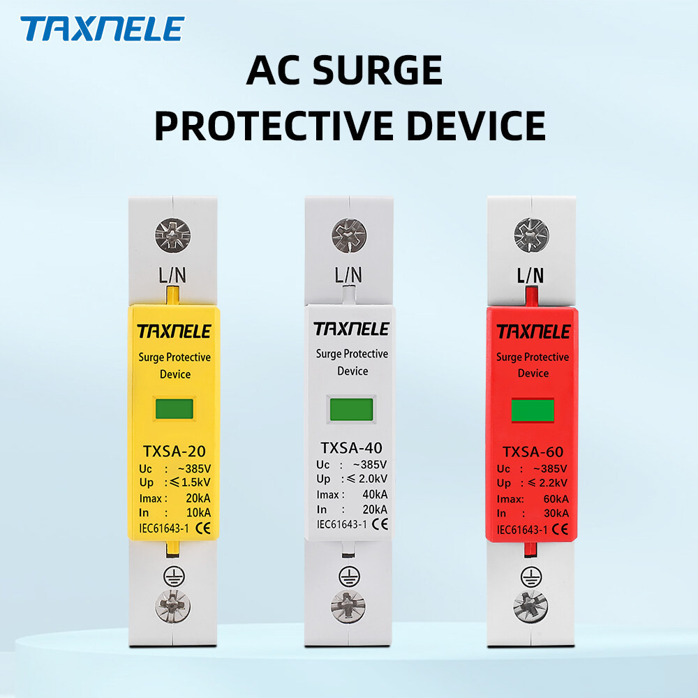 Taxnele SPD โมดูลป้องกันไฟกระชาก AC แรงดันต่ํา LBO 20KA 40KA 60KA 1P