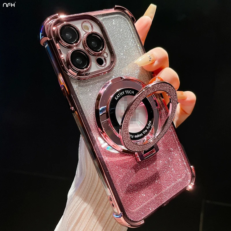เคสซิลิโคนนิ่ม แบบแม่เหล็ก หรูหรา สําหรับ iPhone 15 Pro Max 14 Pro Max 13 Pro Max 12 Pro Max 15 Pro 14 Pro 13 Pro 11