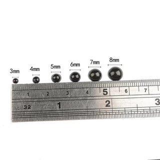 ตาตุ๊กตา ตาติดตุ๊กตา มีทั้งแบบกลมและแบบรี ขนาด 4-20 mm จำนวน 10-300 ชิ้น มีของพร้อมส่งจากไทย