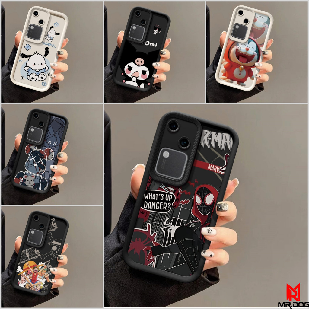 เคส VIVO V30 VIVO 30 PRO รูปแบบอะนิเมะ TPU Soft ซิลิโคนป้องกันการตกกรณีโทรศัพท์ HTTY