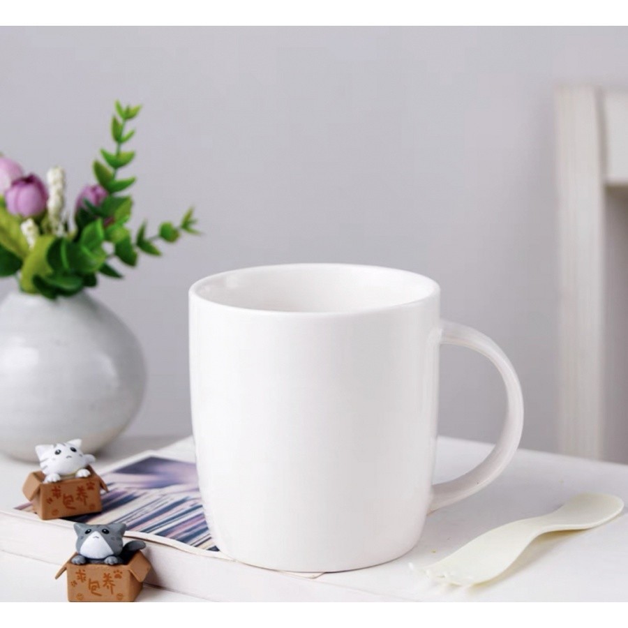 shophome468 AILO แก้วเซรามิค 8.5 ซม. 300 มล. DAINA สีขาว รับประกันของเเท้