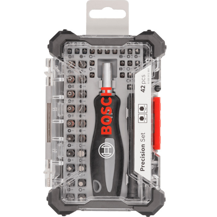 BOSCH ชุดไขควง42ชิ้น Precision รุ่น 2607002835 PB SDB SET42Pc ราคา ถูกที่สุด ดีลบีเคเค แกลเลอรีภาพที่ 2