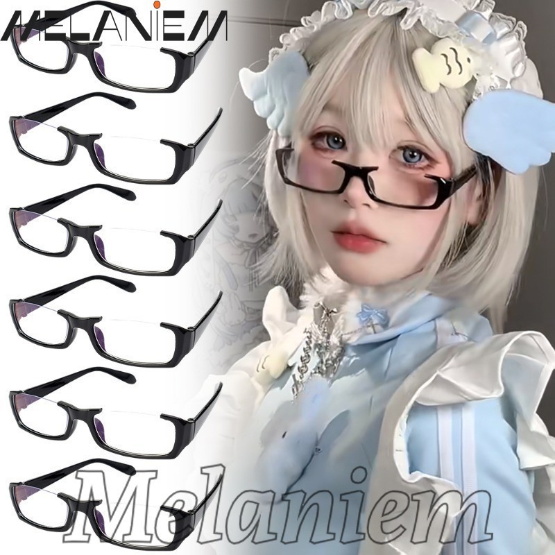 แว่นตาคอสเพลย์ ขอบครึ่ง สีดํา - อะนิเมะ Zenin Maki - แว่นตาทรงสี่เหลี่ยม - สองมิติ - ตลก น่ารัก - อุปกรณ์ตกแต่ง - ทุกเพศ