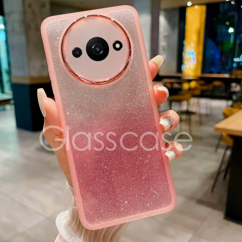 ปลอกสําหรับredmi A3 3 X Plus A3X A3Plus A3 + RedmiA3 RedmiA3Xสาวน่ารักกรณีTPU Slimซิลิโคนนุ่มGlitter Bling ShockProofเคสโทรศัพท์เลนส์ป้องกันปลอกปกหลัง