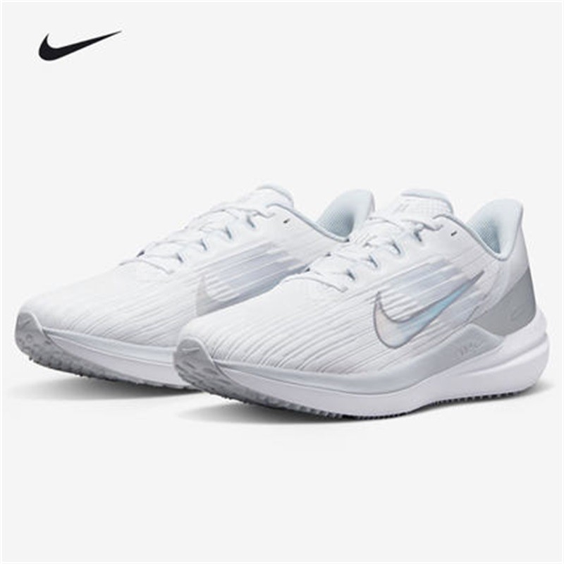 Nike AIR ZOOM WINFLO 9 รองเท้าผ้าใบลําลอง ผ้าตาข่าย เหมาะกับการวิ่ง แฟชั่นฤดูร้อน สําหรับสตรี DD8686-100