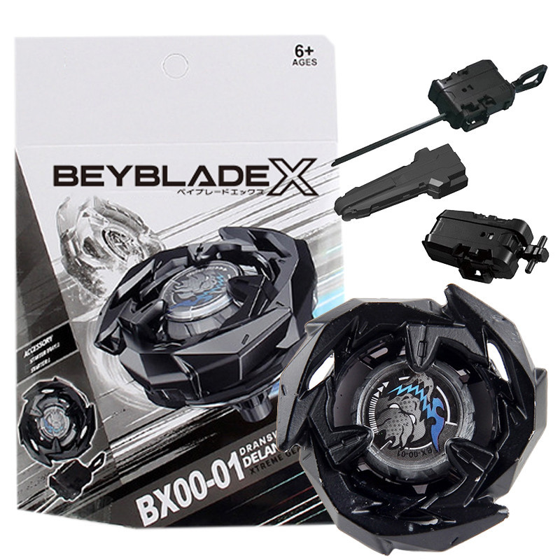 เบย์เบลด X รุ่นลิมิเต็ด BX00-01 Dran Sword Black BX-01 Beyblade Xtreme พร้อมตัวปล่อยกริป สําหรับเด็ก ของขวัญวันเกิด