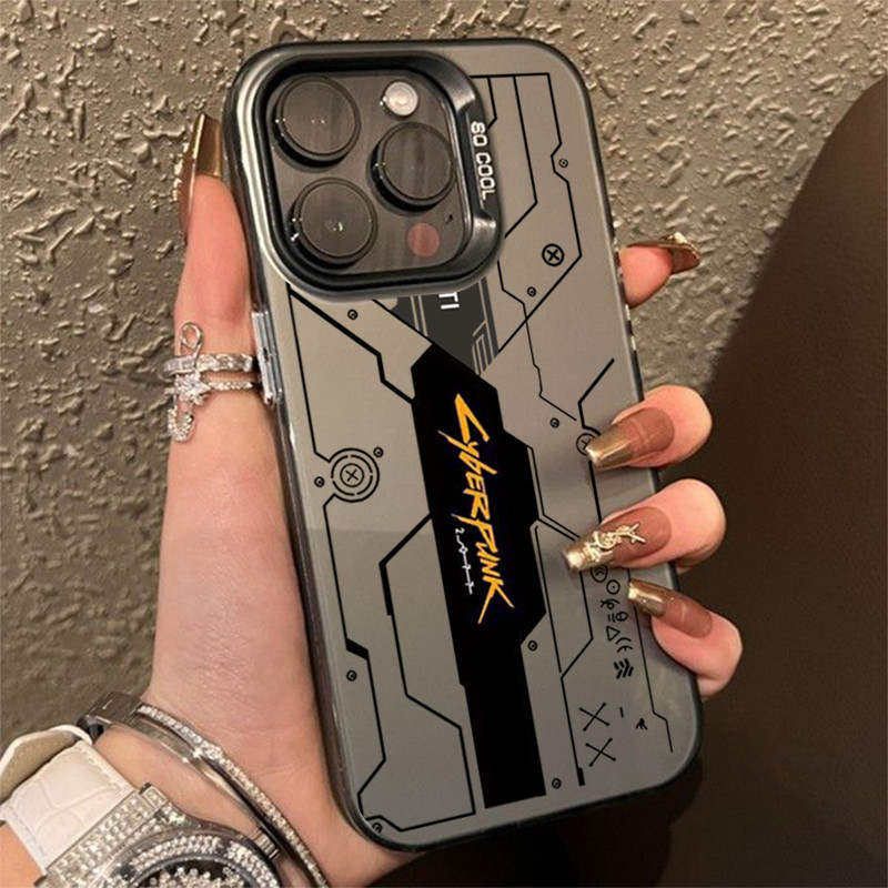 เคสโทรศัพท์มือถือแบบแข็ง กันกระแทก ลายเส้น Mecha แฟชั่น สําหรับ Xiaomi Redmi Note 13 12 Turbo 11 Pro Plus 5G 10 Pro Max 12S 11S Redmi 12 4G 13C