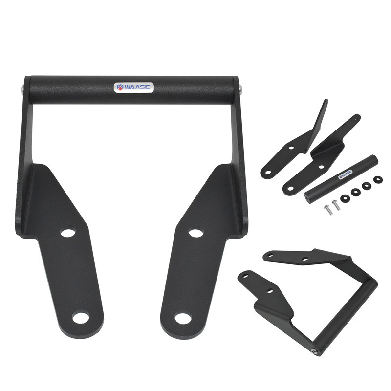 รถมอเตอร์ไซด์สําหรับ Kawasaki Versys-X VersysX 250 300 Versys X-250 X-300 2017-2023 โทรศัพท์มือถือ GPS แผ่นยึดขาตั้งรองรับโทรศัพท์