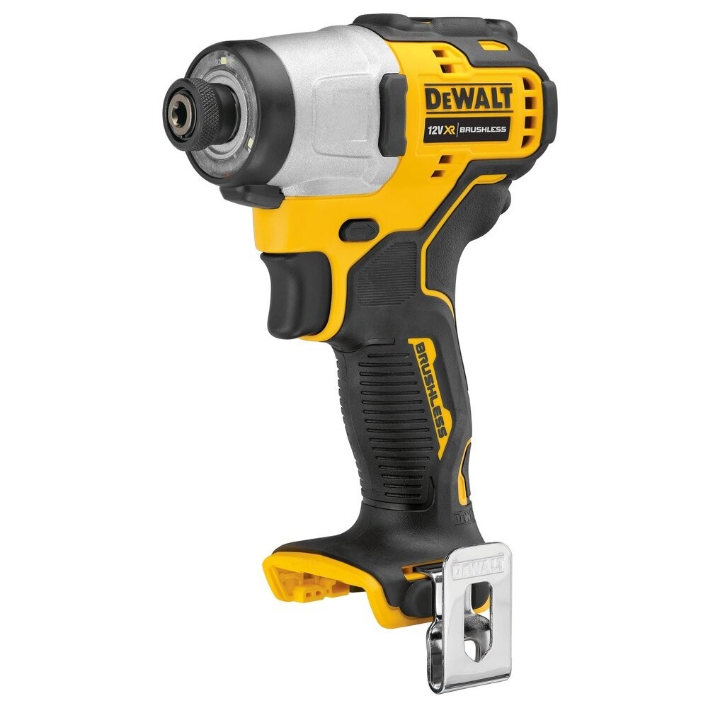DEWALT ไขควงกระแทกไร้สาย ไร้แปรงถ่าน 12V Max เฉพาะตัวเครื่อง รุ่น DCF801N-KR