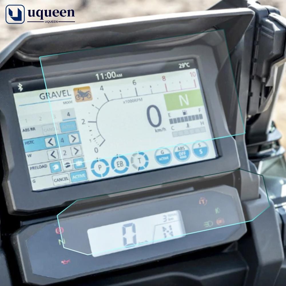 Uqueen ฟิล์ม TPU ป้องกันรอยขีดข่วน สําหรับ Honda crf1100l CRF1100 L CRF 1100L africa twin 2020 B5T9 2 ชิ้น