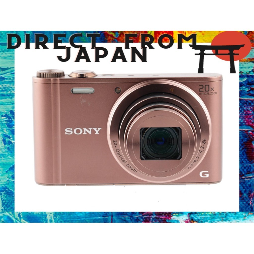 [มือสอง]《สินค้าดี》SONY Cyber-Shot DSC-WX300 18.2 ล้านพิกเซล ซูมออปติคอล 20x ขนาดเล็กน้ำหนักเบาSnap Travelกล้องดิจิตอลสีน้ำตาลกล้องดิจิตอลคอมแพ็ค
