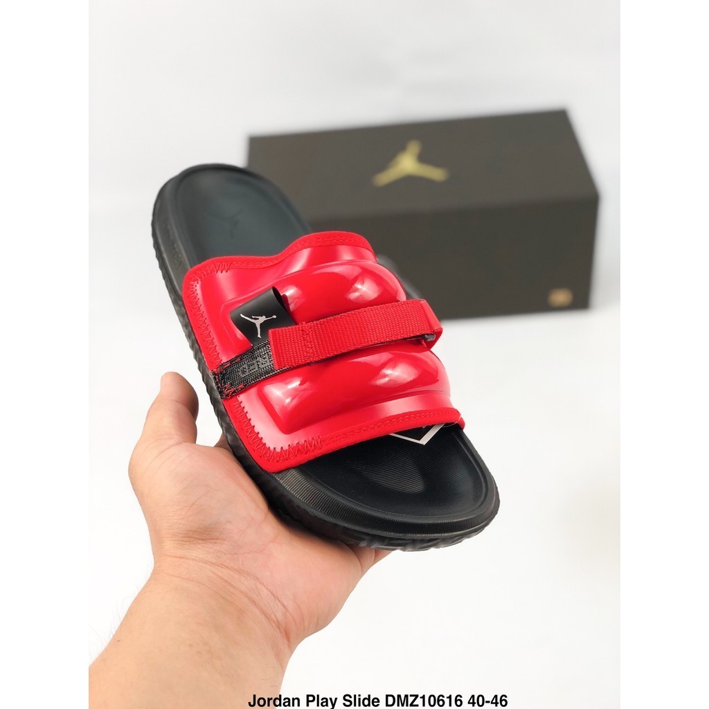 ต้นฉบับต้นฉบับ ✖️ ❀ ✅ NKAir Jordan Super Play Jordan รองเท้าแตะ AJ รองเท้าแตะกีฬา